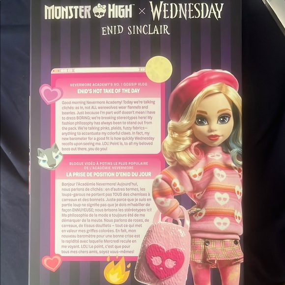 Monster High x WEDNESDAY collection - Picture 3 of 5